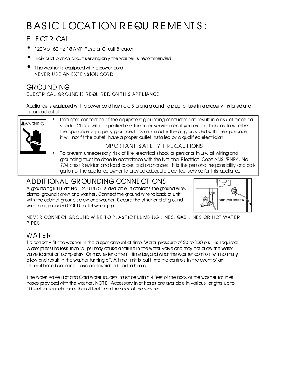 Maytag MAH9700AW* User Manual | Page 44 / 65