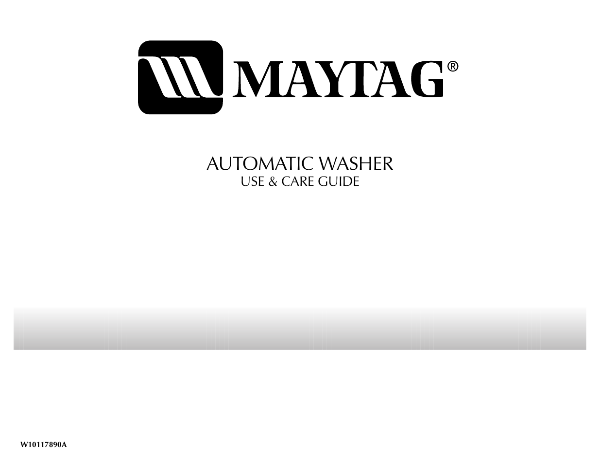 Maytag W10117890A User Manual | 20 pages