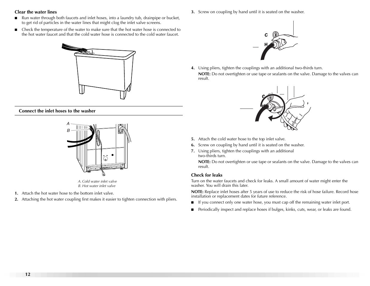 Maytag W10117890A User Manual | Page 12 / 20