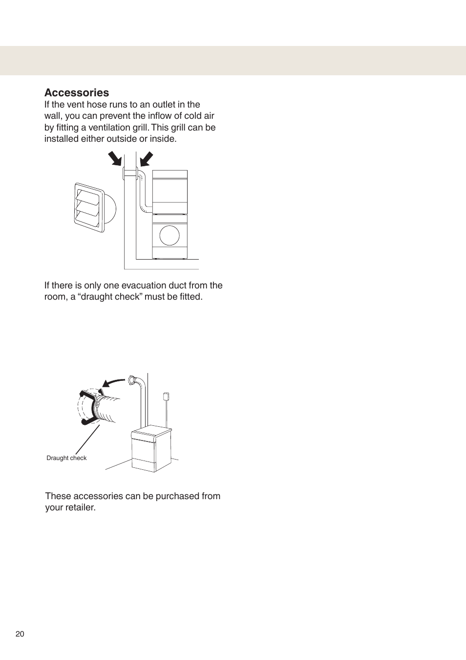 Accessories | Maytag MDE9601 User Manual | Page 20 / 28