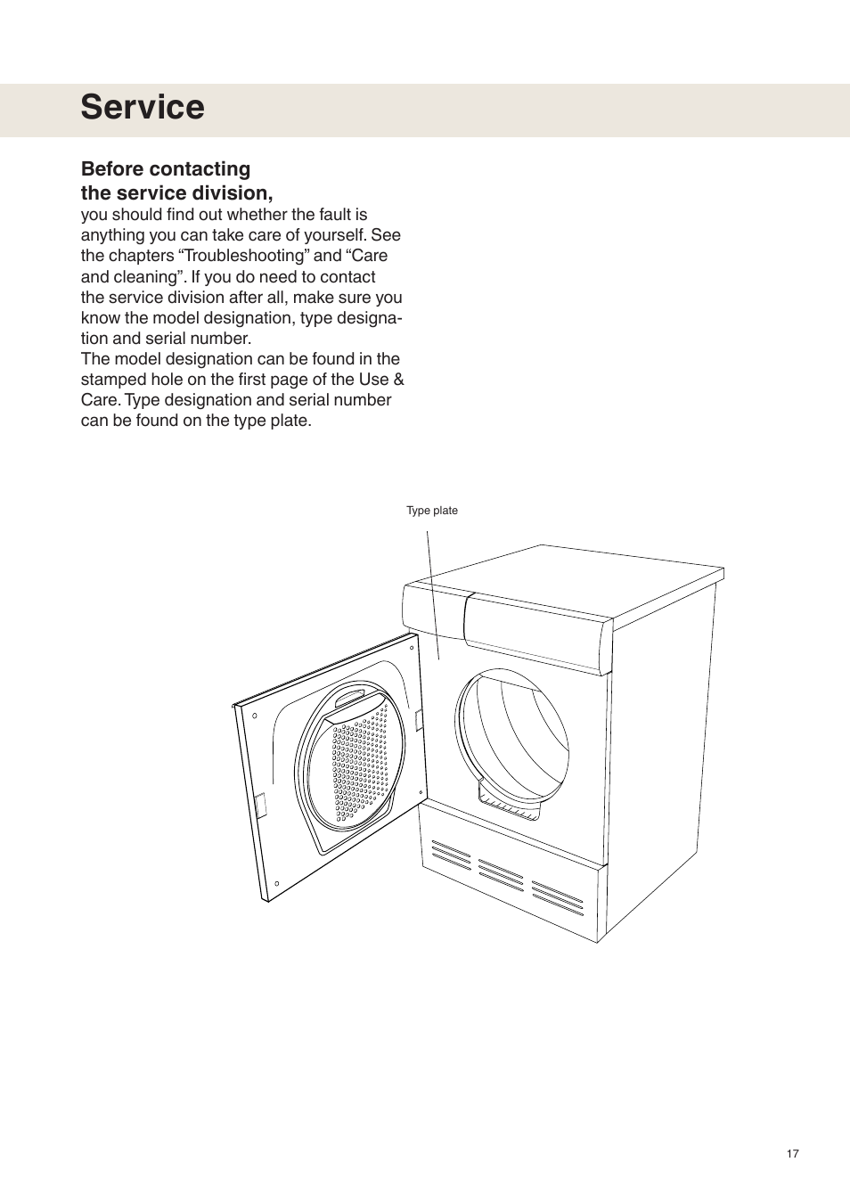 Service | Maytag MDE9651 User Manual | Page 17 / 24