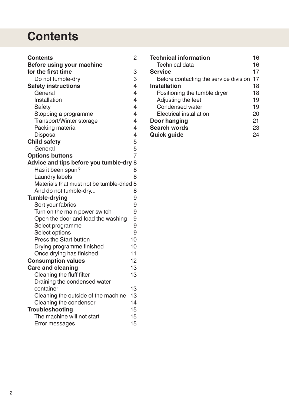 Maytag MDE9651 User Manual | Page 2 / 24
