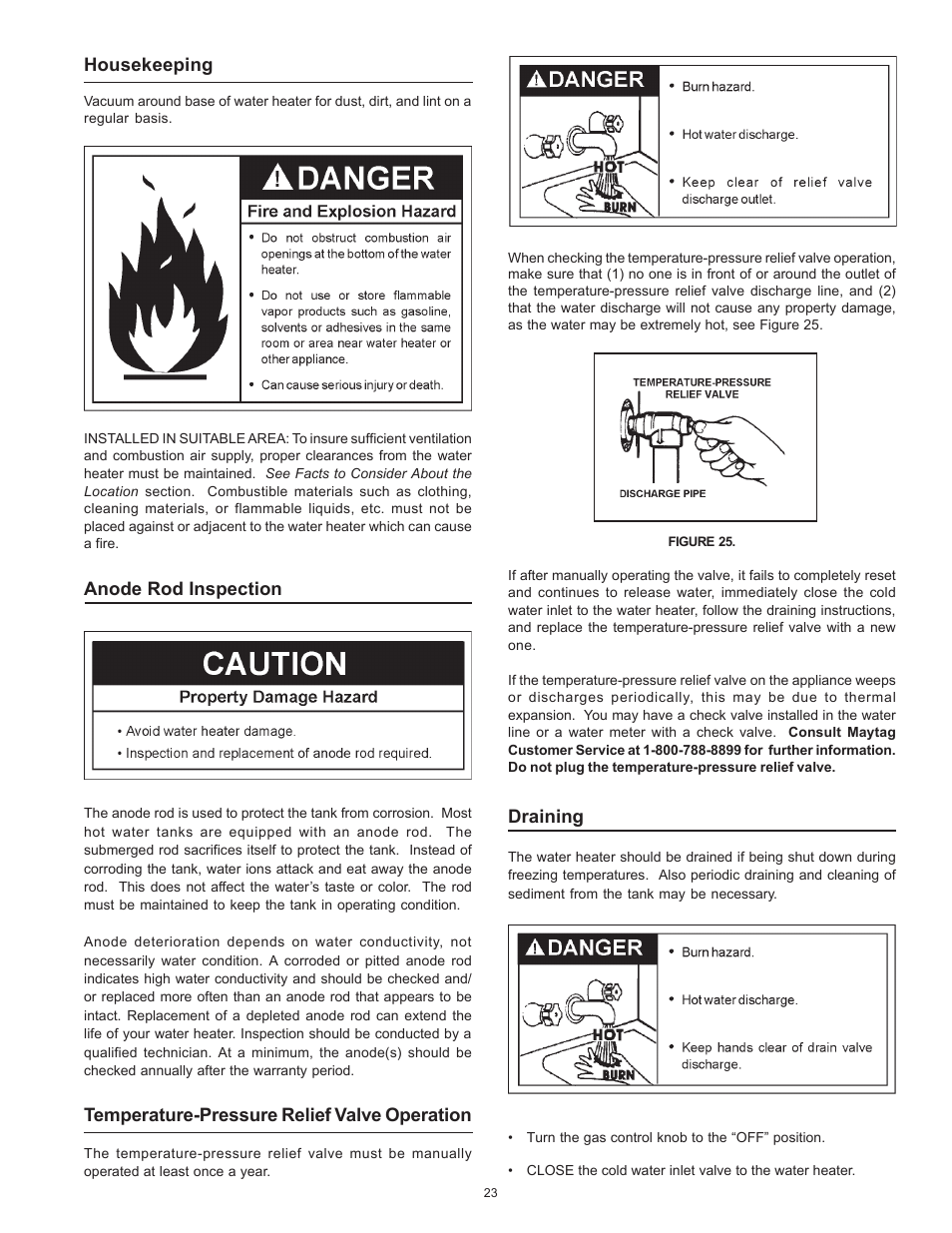Maytag HRN4975S User Manual | Page 23 / 32