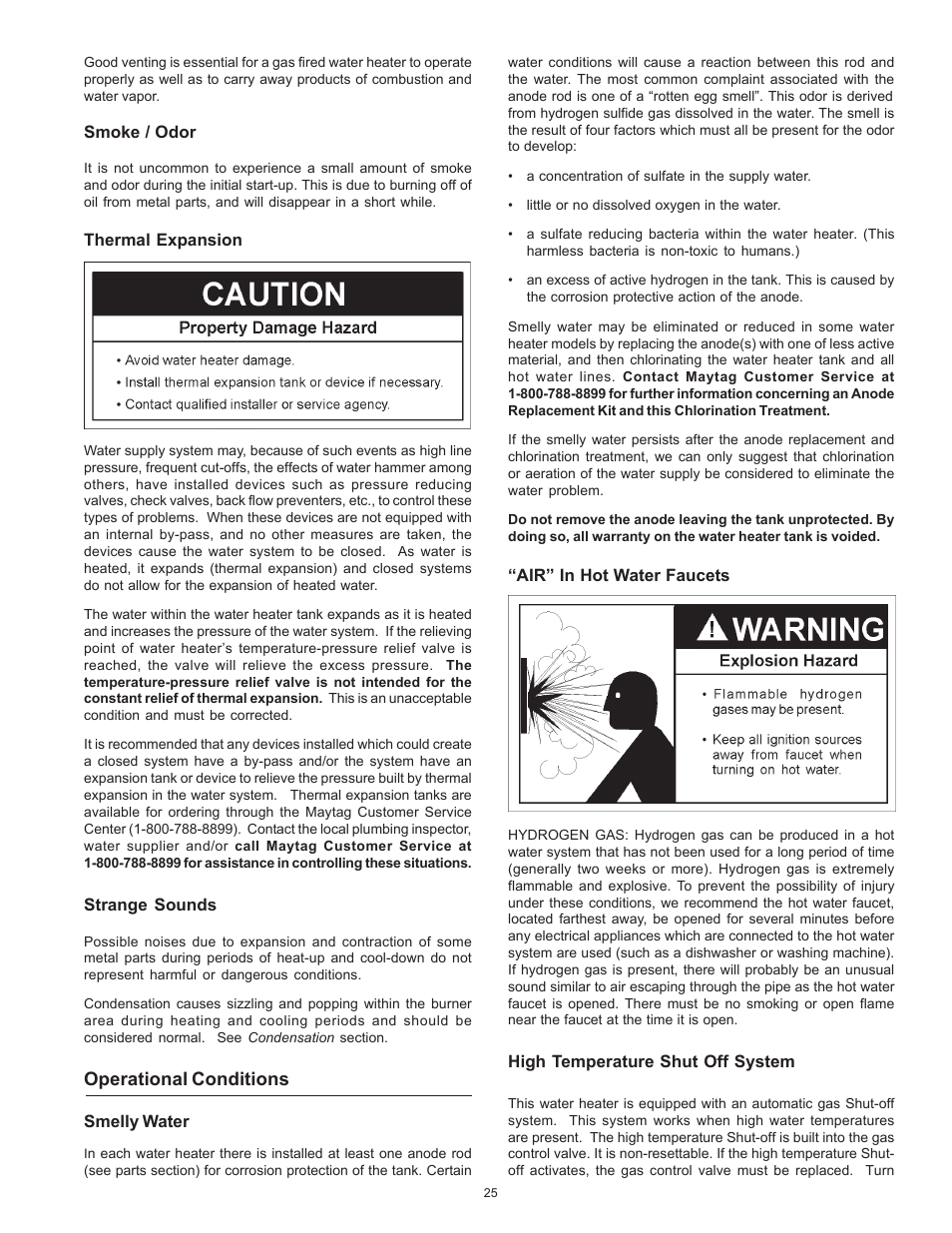 Maytag HRN4975S User Manual | Page 25 / 32