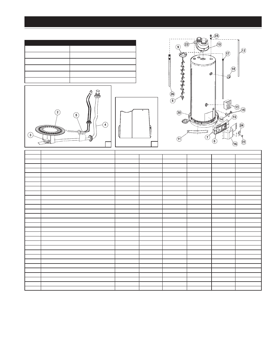 Repair parts list | Maytag HVP41240PCGA User Manual | Page 31 / 32