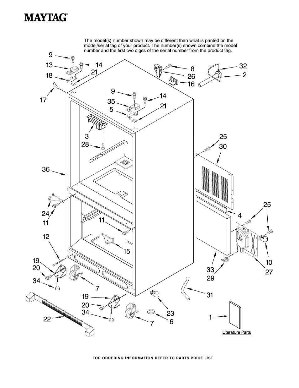 Maytag MFD2562VEM10 User Manual | 16 pages