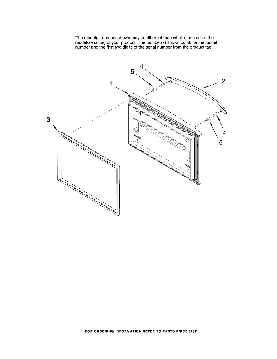 Freezer door, Freezer door parts | Maytag MFD2562VEM10 User Manual | Page 15 / 16