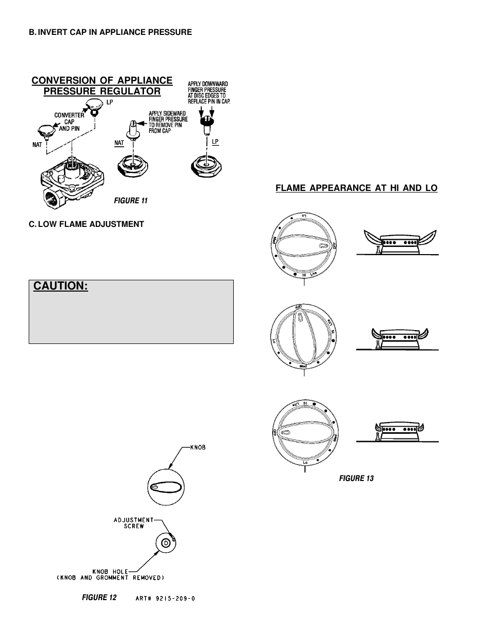 Caution | Maytag MGC6536 User Manual | Page 9 / 33