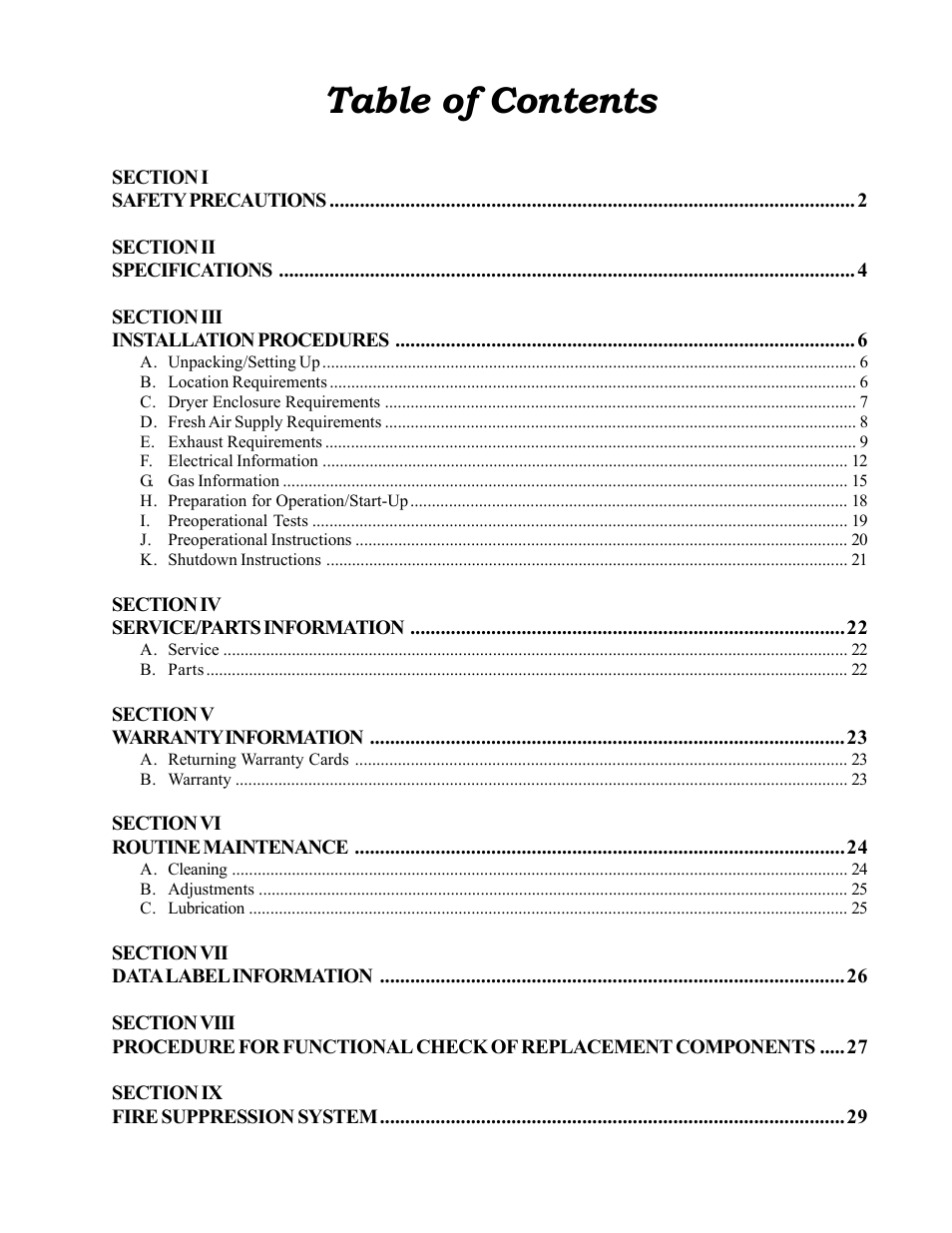 Maytag MDG30MNV User Manual | Page 5 / 36