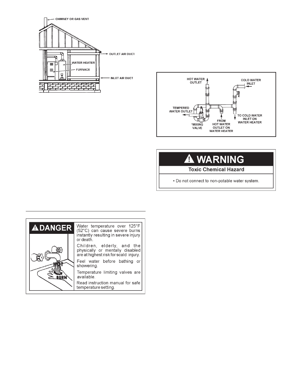 Water piping | Maytag HRX40HARS User Manual | Page 13 / 32