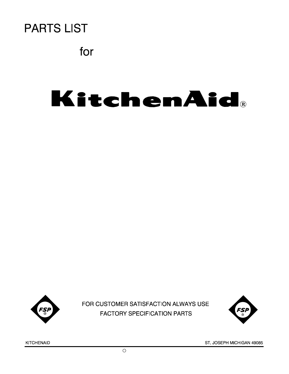 Maytag KPES100NP1 User Manual | 6 pages