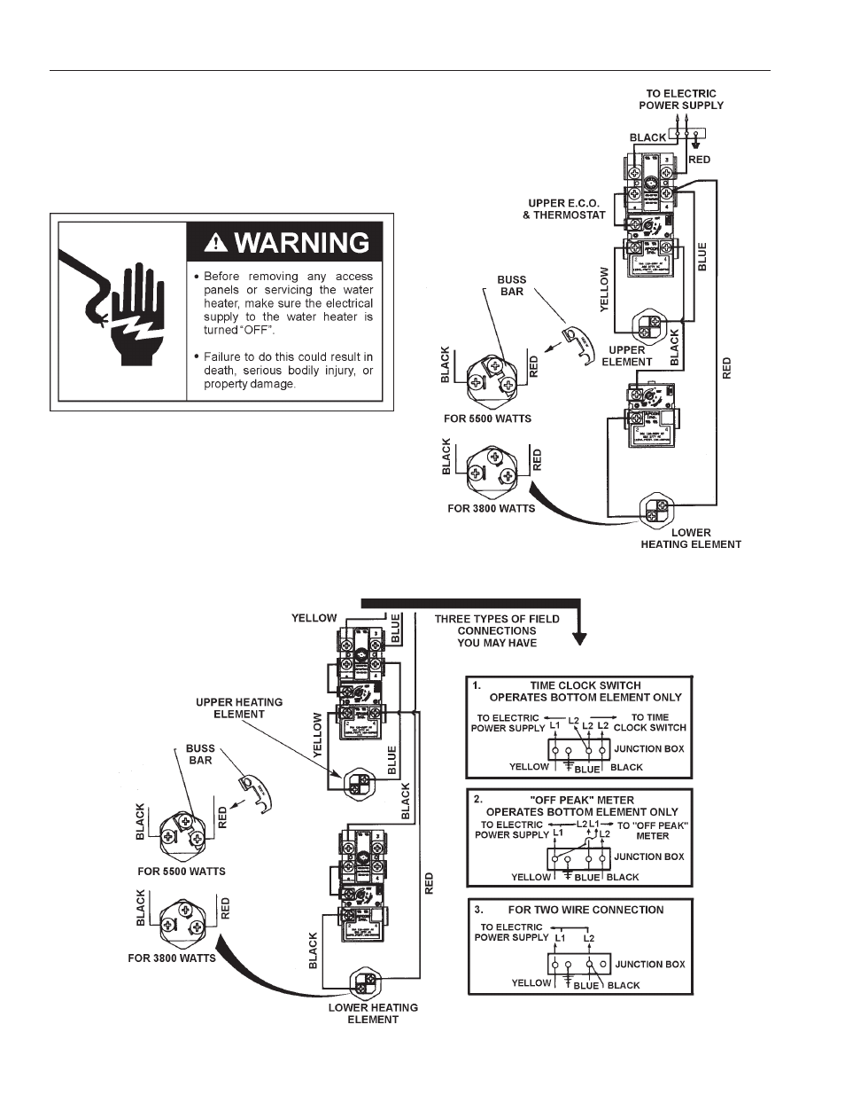 Wiring diagrams | Maytag HRE11282T User Manual | Page 16 / 28