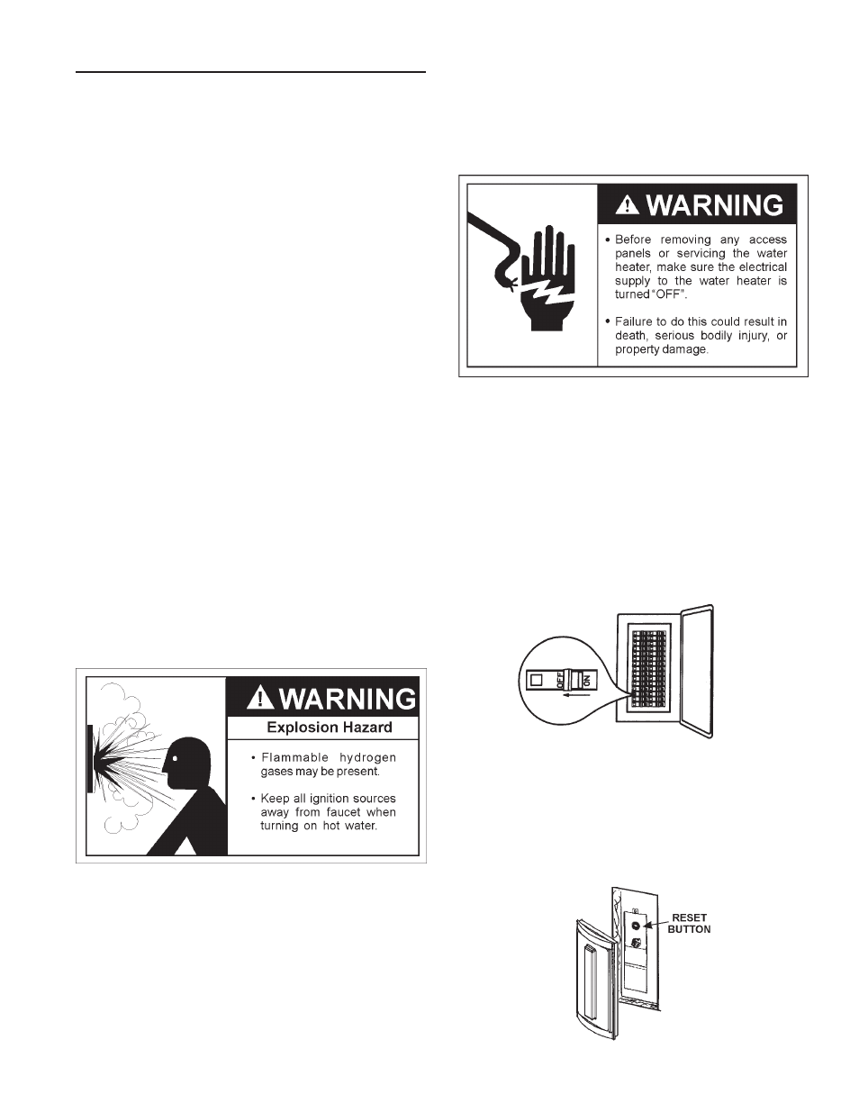 Operational conditions | Maytag HRE11282T User Manual | Page 23 / 28