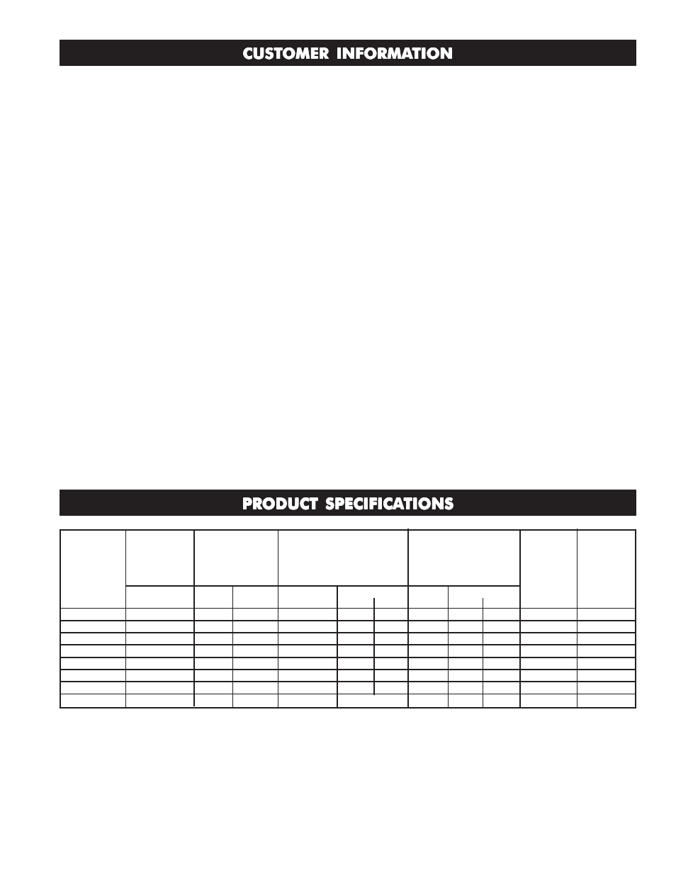 Cust | Maytag HRE11282T User Manual | Page 5 / 28