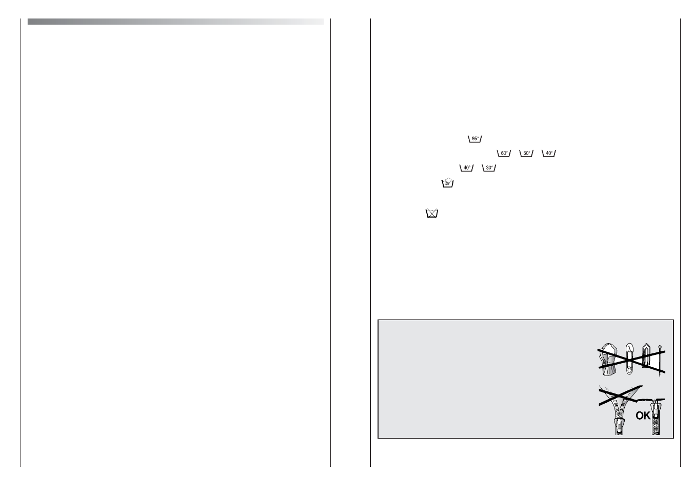 Useful advice for users, Main wash | Maytag MAF 1060 User Manual | Page 10 / 17