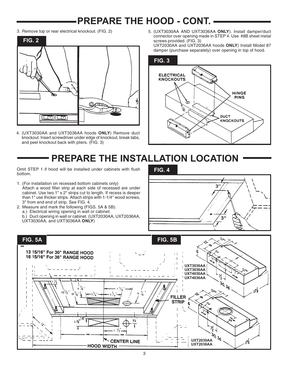 Maytag UXT4036AA User Manual | Page 3 / 8