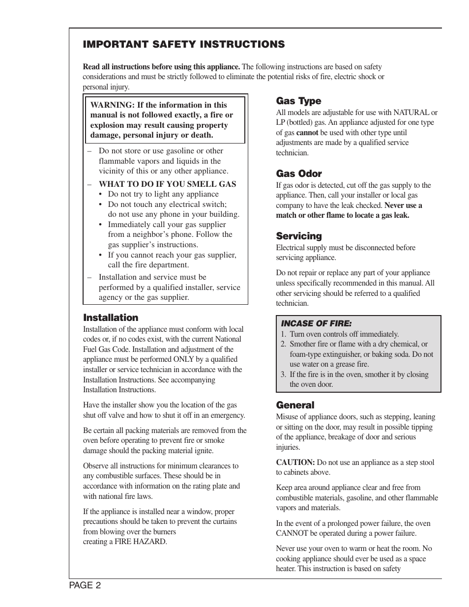 Maytag CWG4600 User Manual | Page 4 / 24