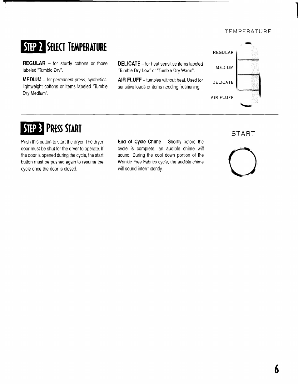 Sttp2, Splkt tlmptraturt, Sttpi | Prpss start, Sttp, Sttpi prpss start | Maytag INTELLIDRY MD-15 User Manual | Page 7 / 12