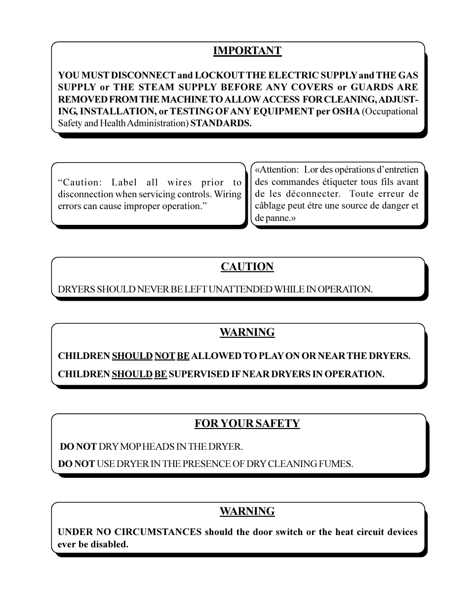 Maytag MDG-30 User Manual | Page 3 / 52