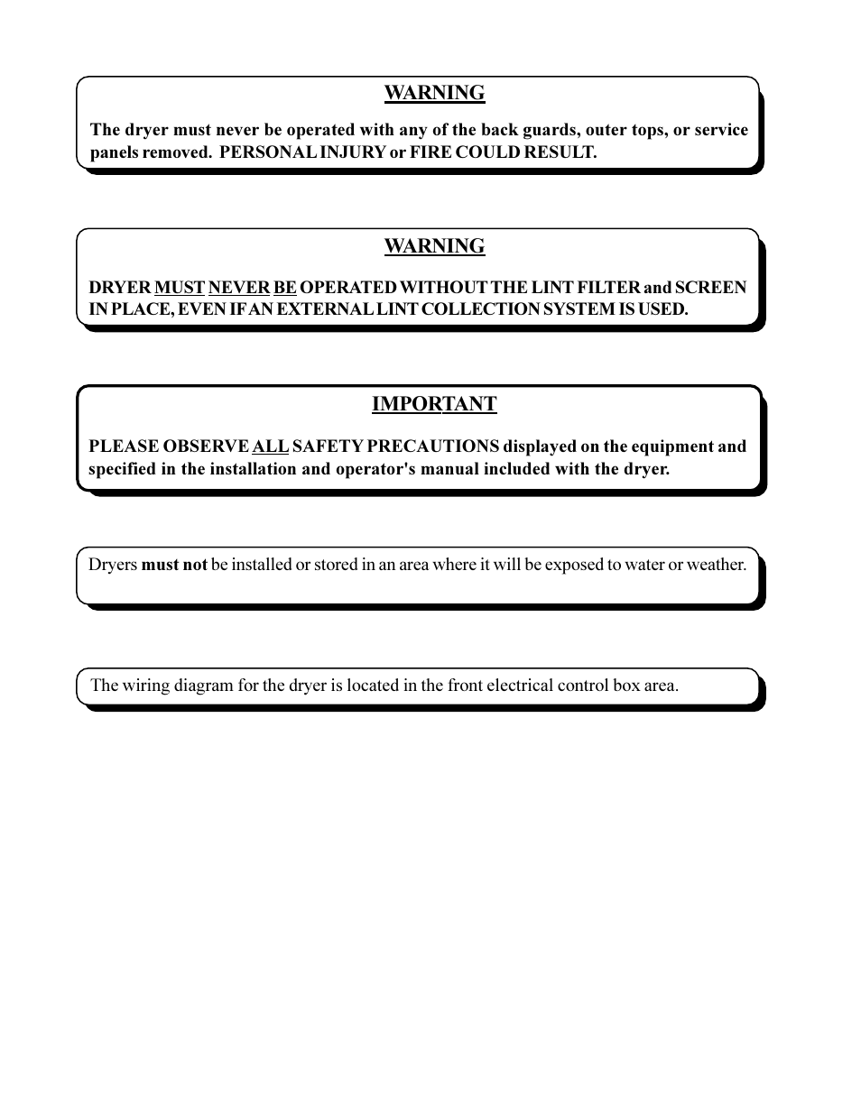 Maytag MDG-30 User Manual | Page 4 / 52