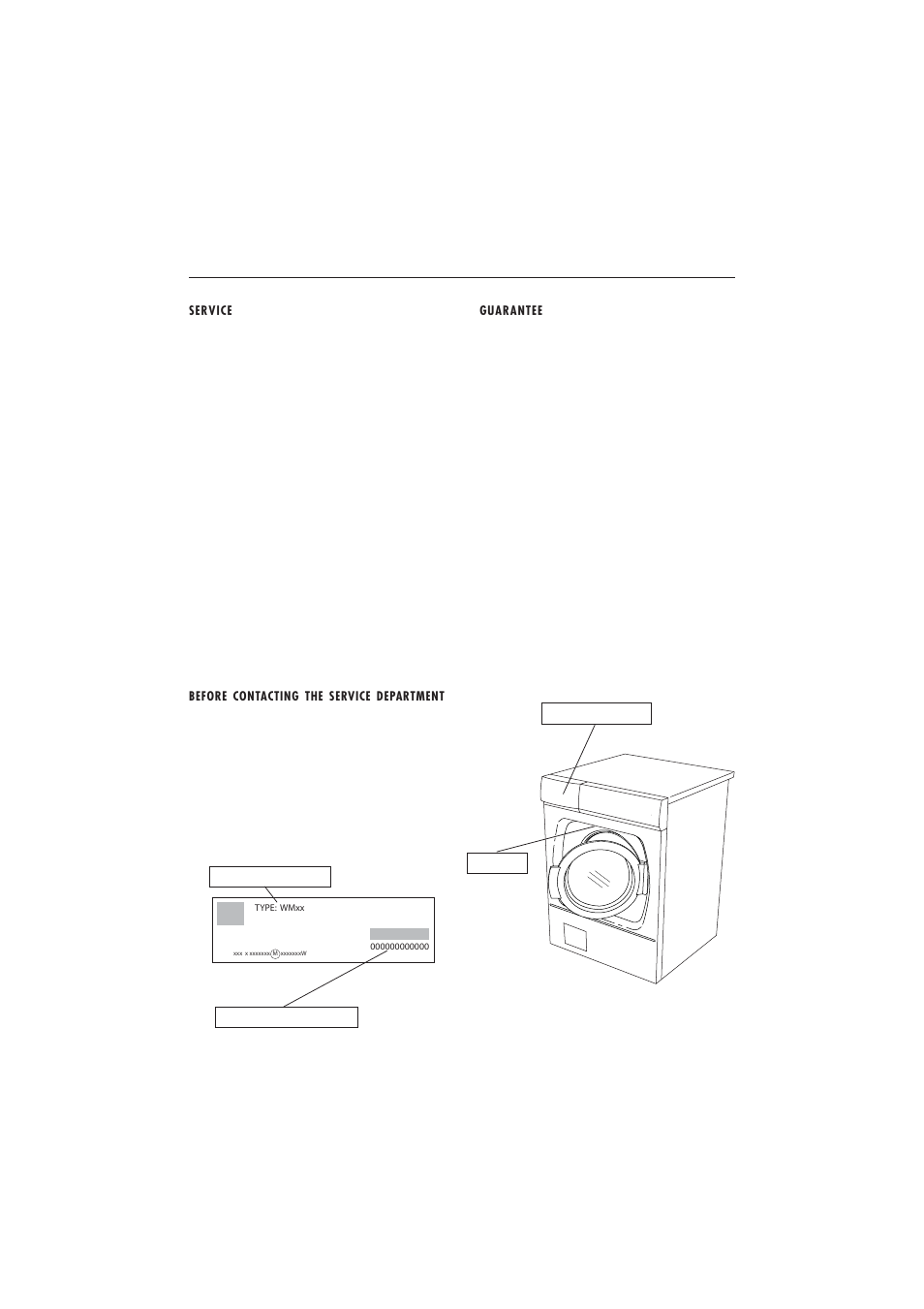 15 service and guarantee | Maytag MAF 9801 User Manual | Page 33 / 36