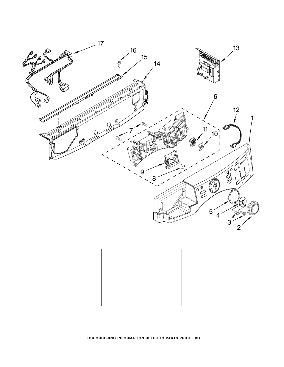 Control panel, Control panel parts | Maytag W10270384 User Manual | Page 4 / 10