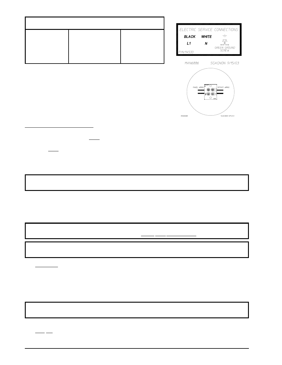 G. gas information, Single-phase electrical lead connections | Maytag MDG50PCC User Manual | Page 18 / 34