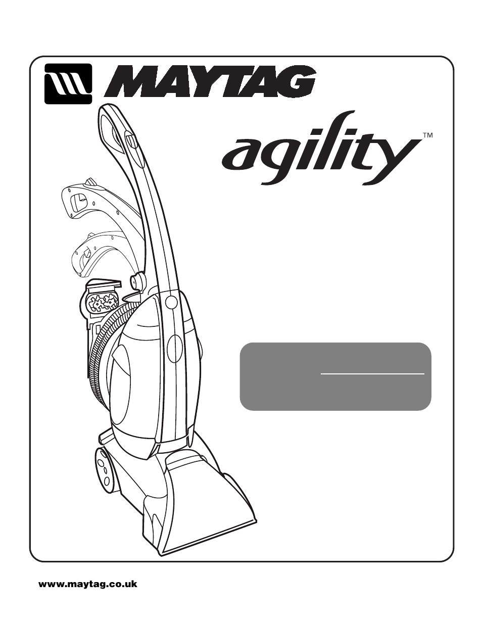 Maytag Agility F6212901 User Manual | 16 pages