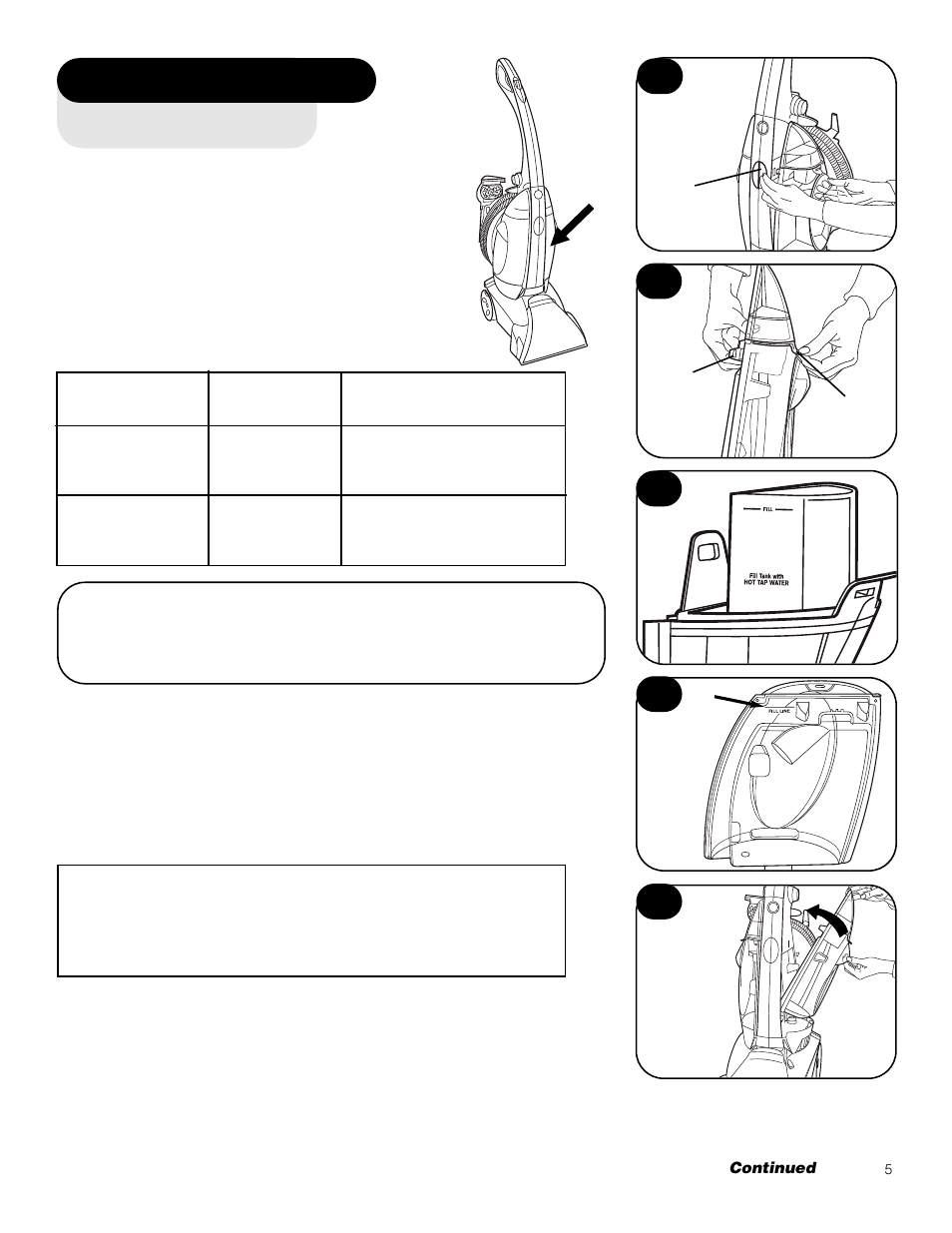 Deep cleaner basics | Maytag Agility F6212901 User Manual | Page 5 / 16