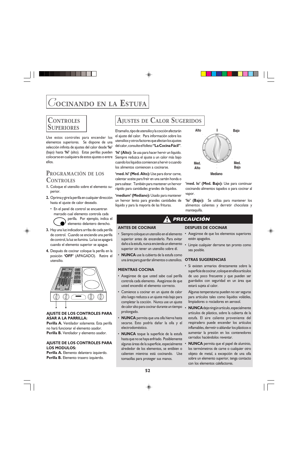 Ocinando, Stufa | Maytag ELECTRIC DOWNDRAFT SLIDE-IN RANGE User Manual | Page 4 / 5