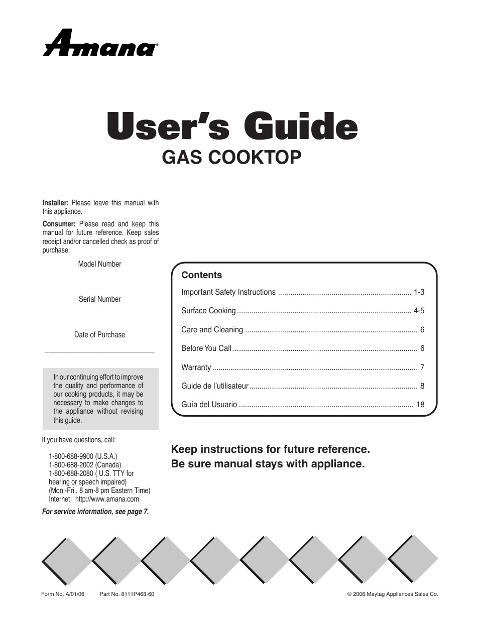 Maytag AKS3040 User Manual | 28 pages