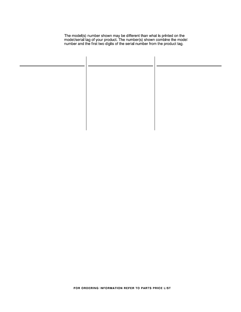 Literature, Cabinet parts | Maytag MBL2256KES12 User Manual | Page 2 / 15