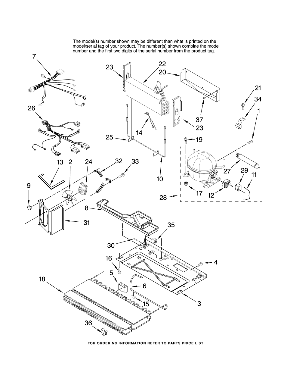 Unit, Unit parts | Maytag MBL2256KES12 User Manual | Page 9 / 15