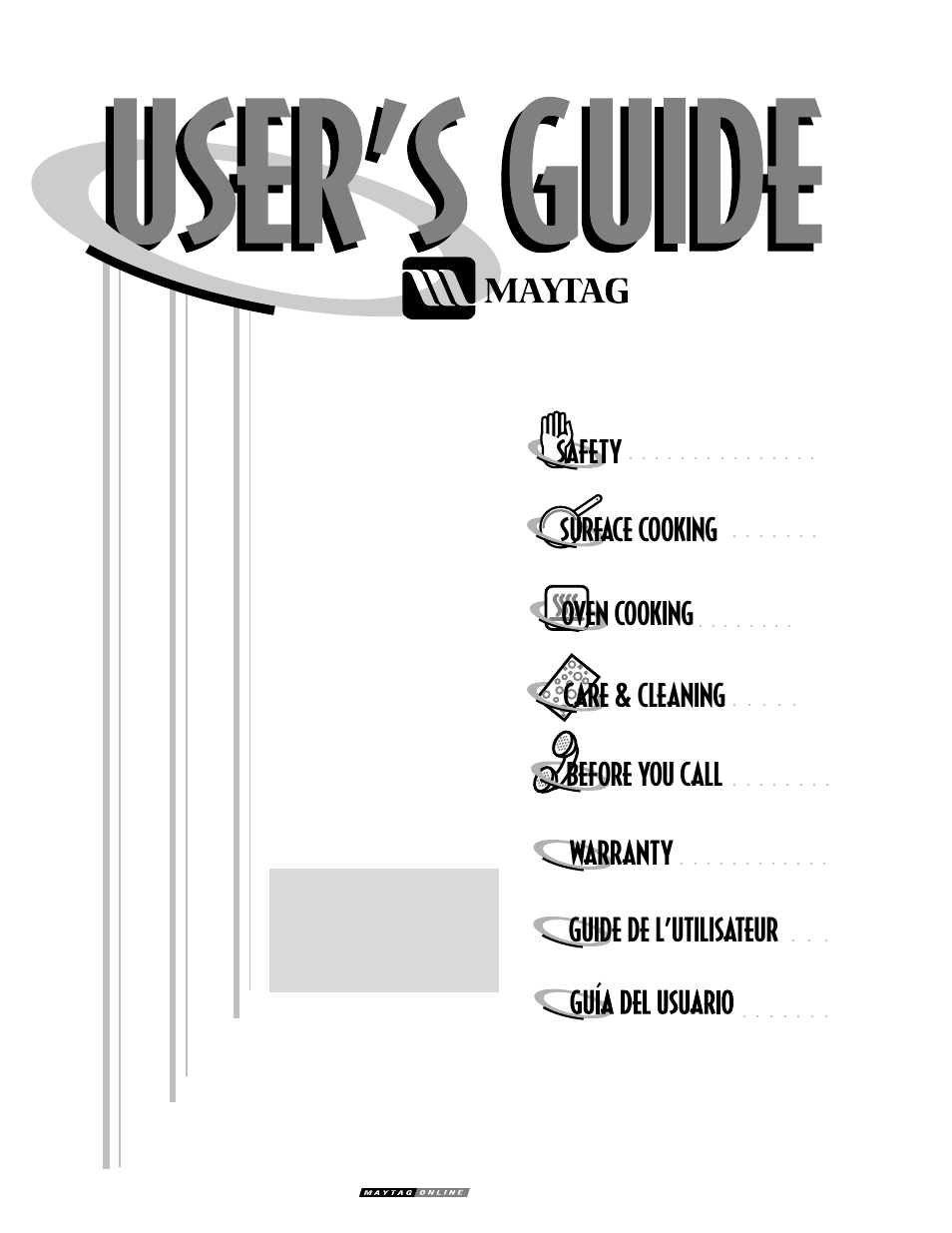Maytag GEMINITM User Manual | 56 pages