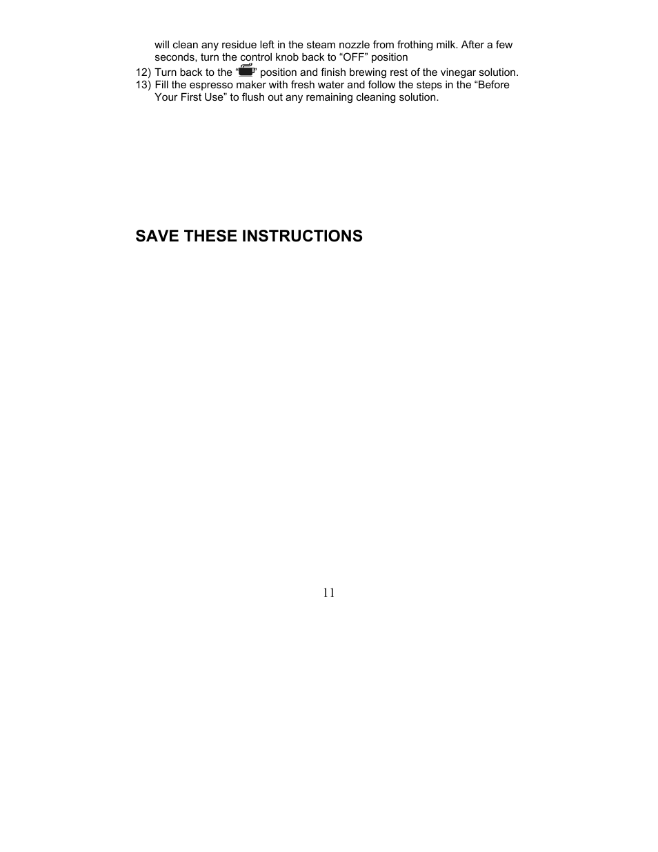 Save these instructions | Maytag MCEM1B User Manual | Page 11 / 24