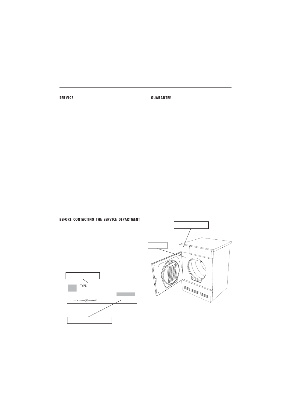 14 service and guarantee | Maytag MDE 9901 User Manual | Page 30 / 32