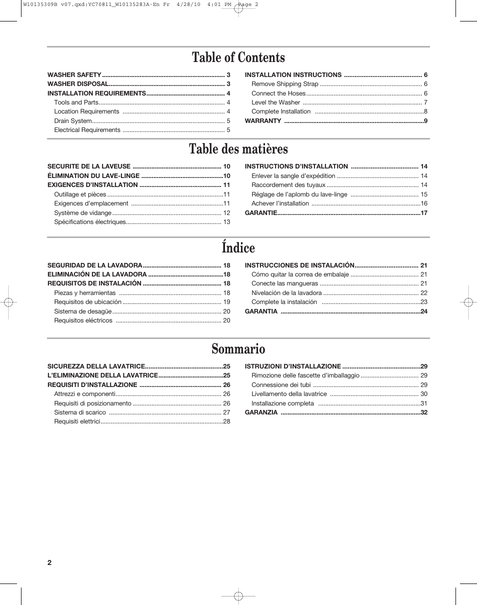 Maytag MAT14CS User Manual | Page 2 / 32