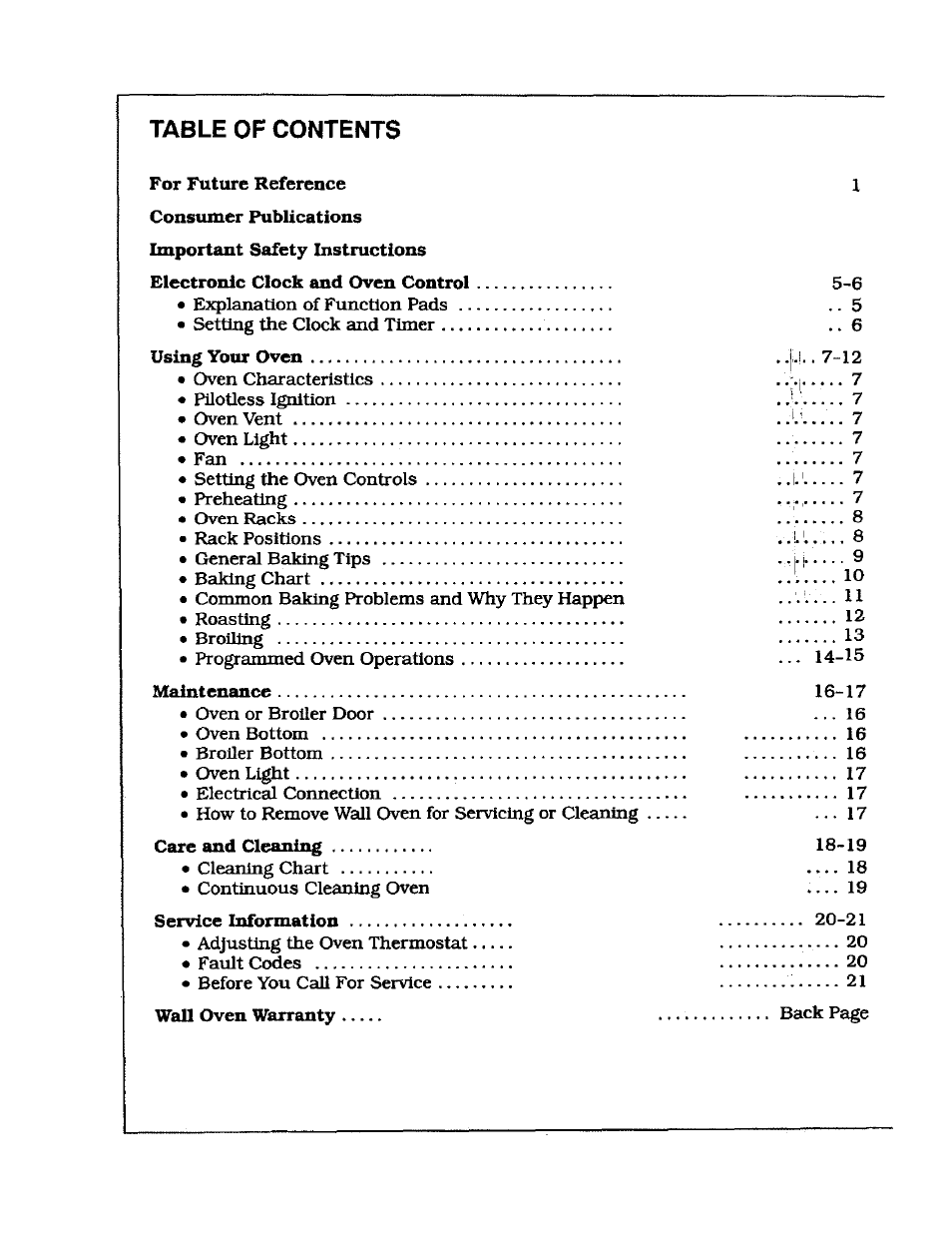 Maytag CWG3600 User Manual | Page 2 / 24