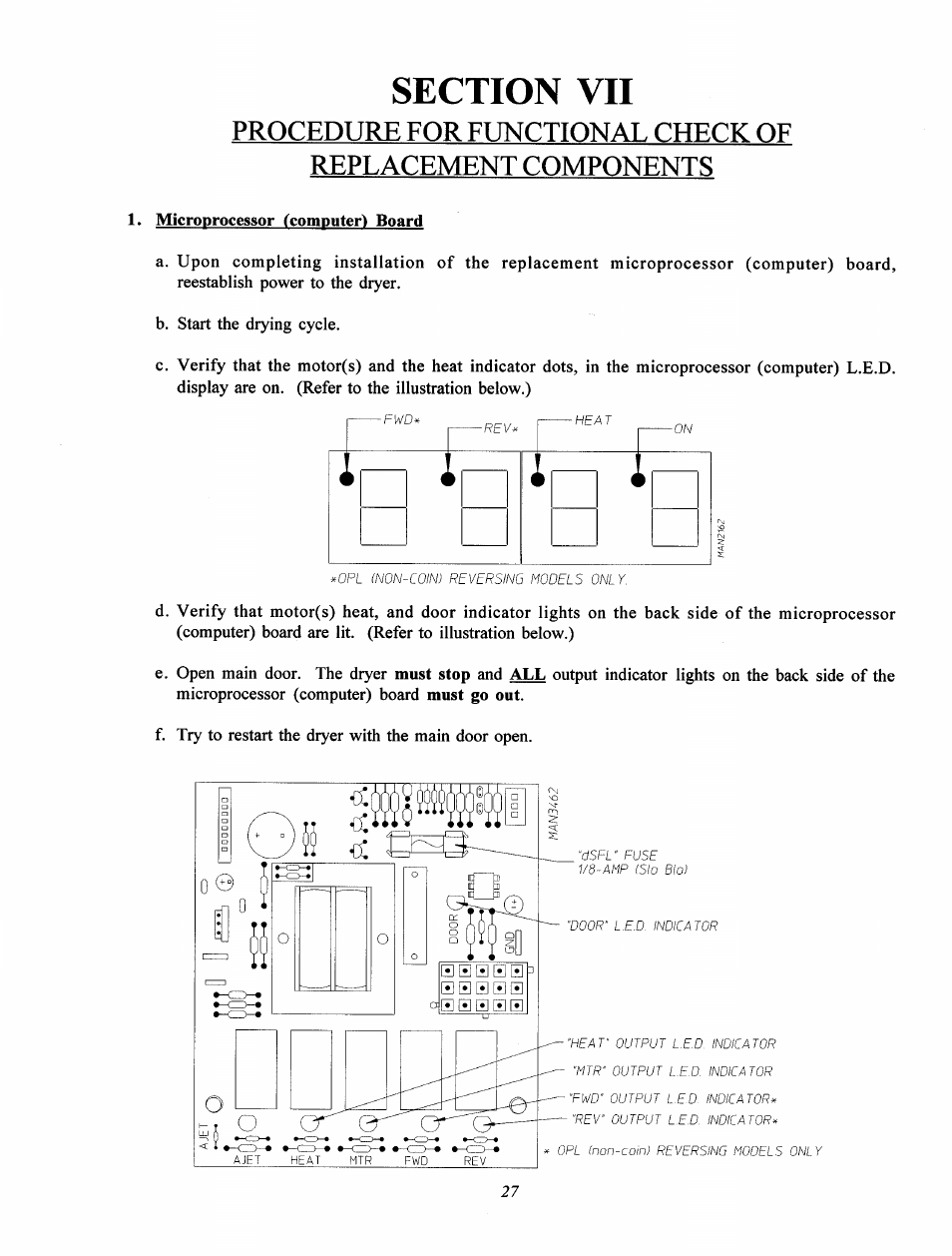 Section vii | Maytag MC2 User Manual | Page 31 / 33