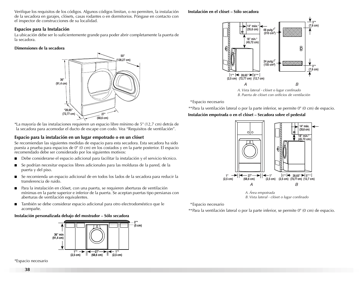 Maytag EPIC Z W10112937B User Manual | Page 38 / 92