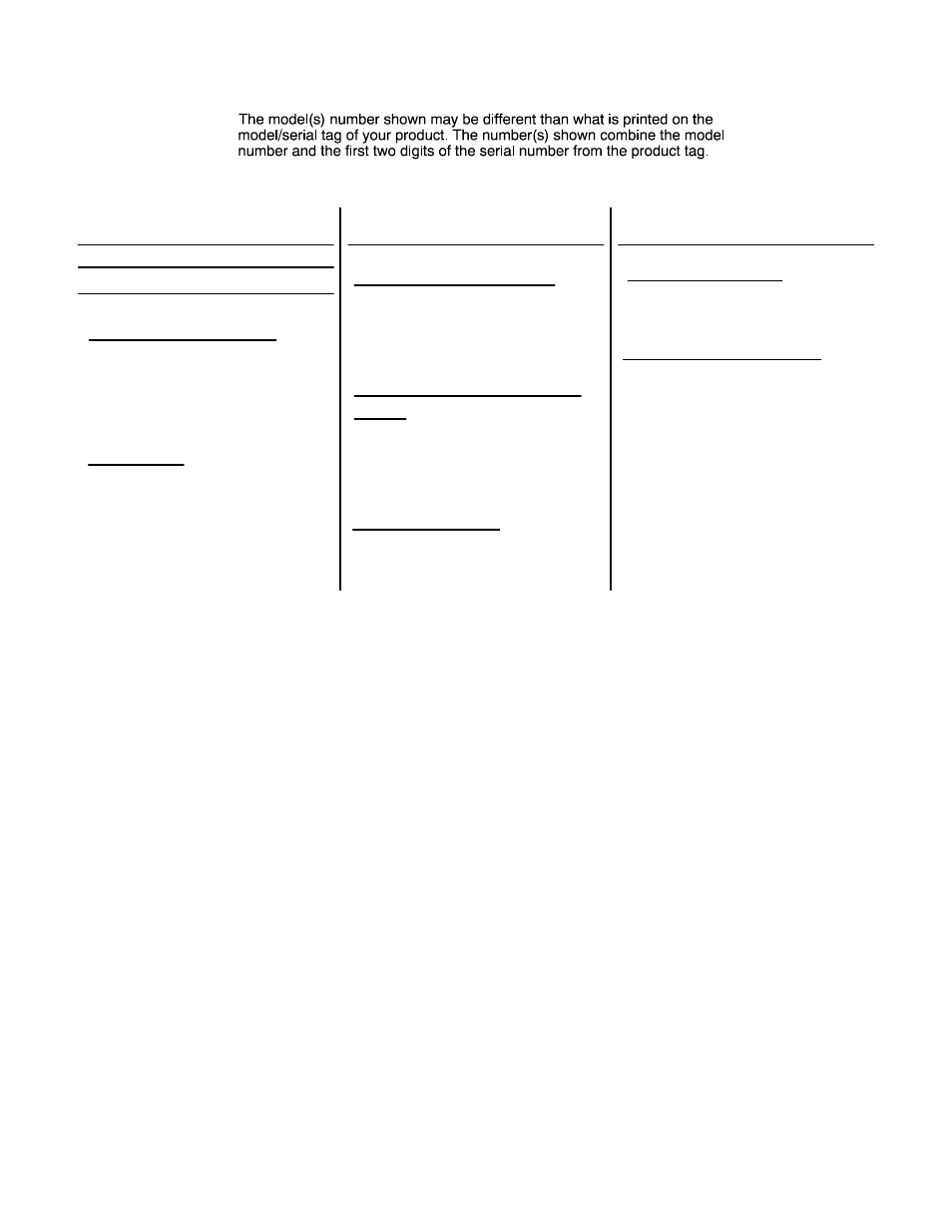 Optional, Optional parts (not included) | Maytag MER6775BAS18 User Manual | Page 10 / 10