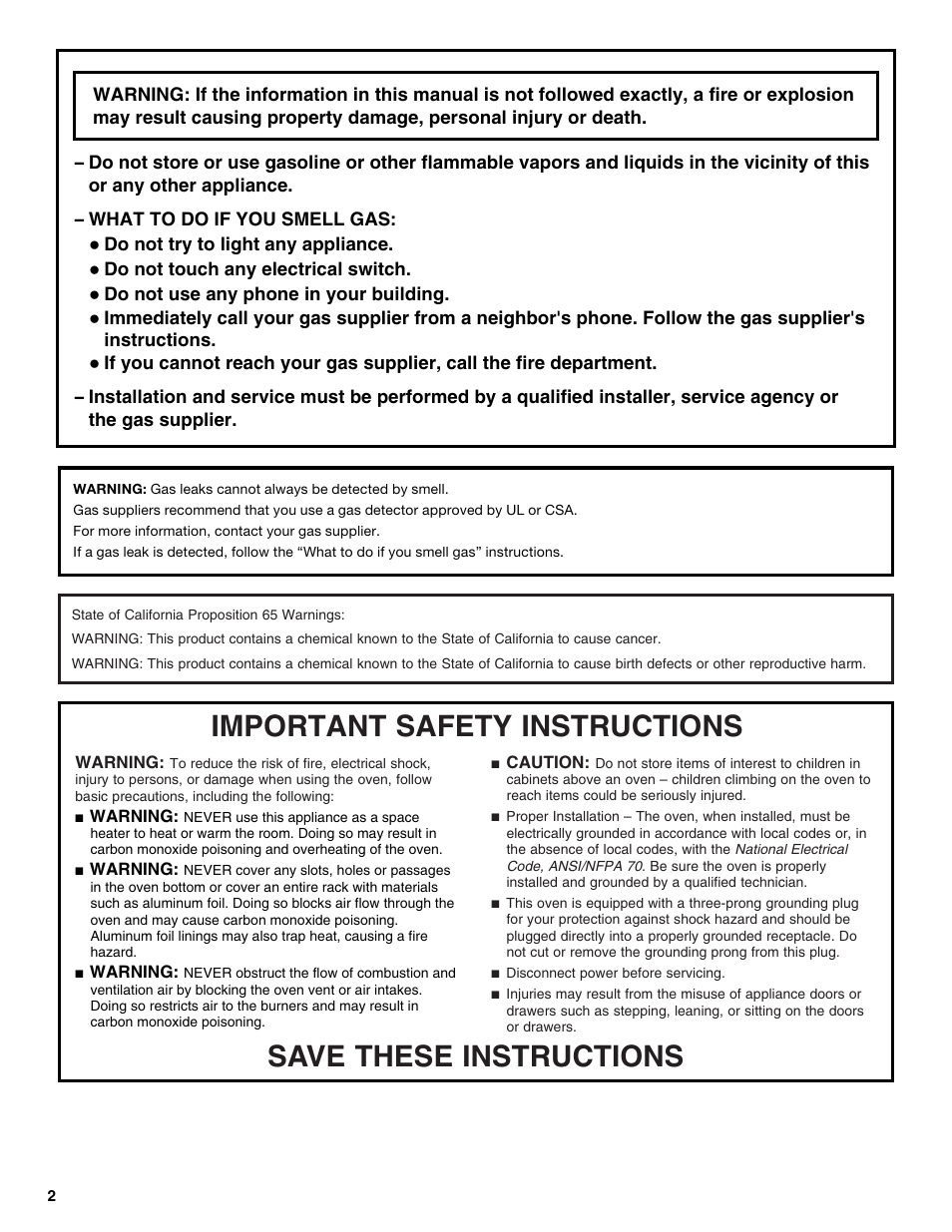 Maytag W10203503B User Manual | Page 2 / 8