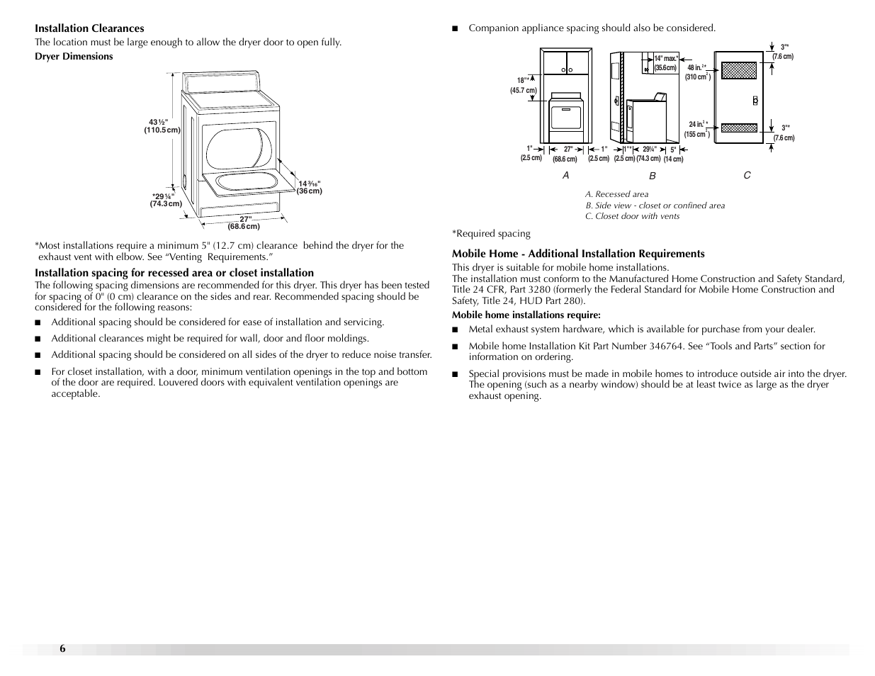 Maytag W10155112A User Manual | Page 6 / 20