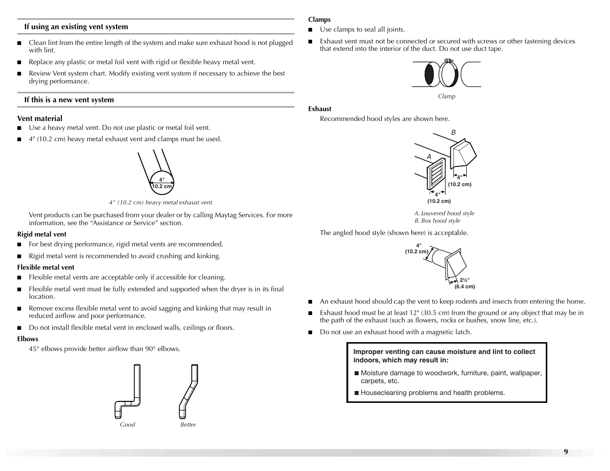 Maytag W10155112A User Manual | Page 9 / 20