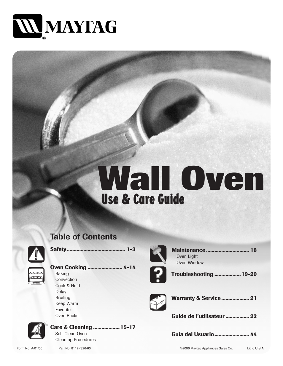 Maytag Wall Oven User Manual | 68 pages