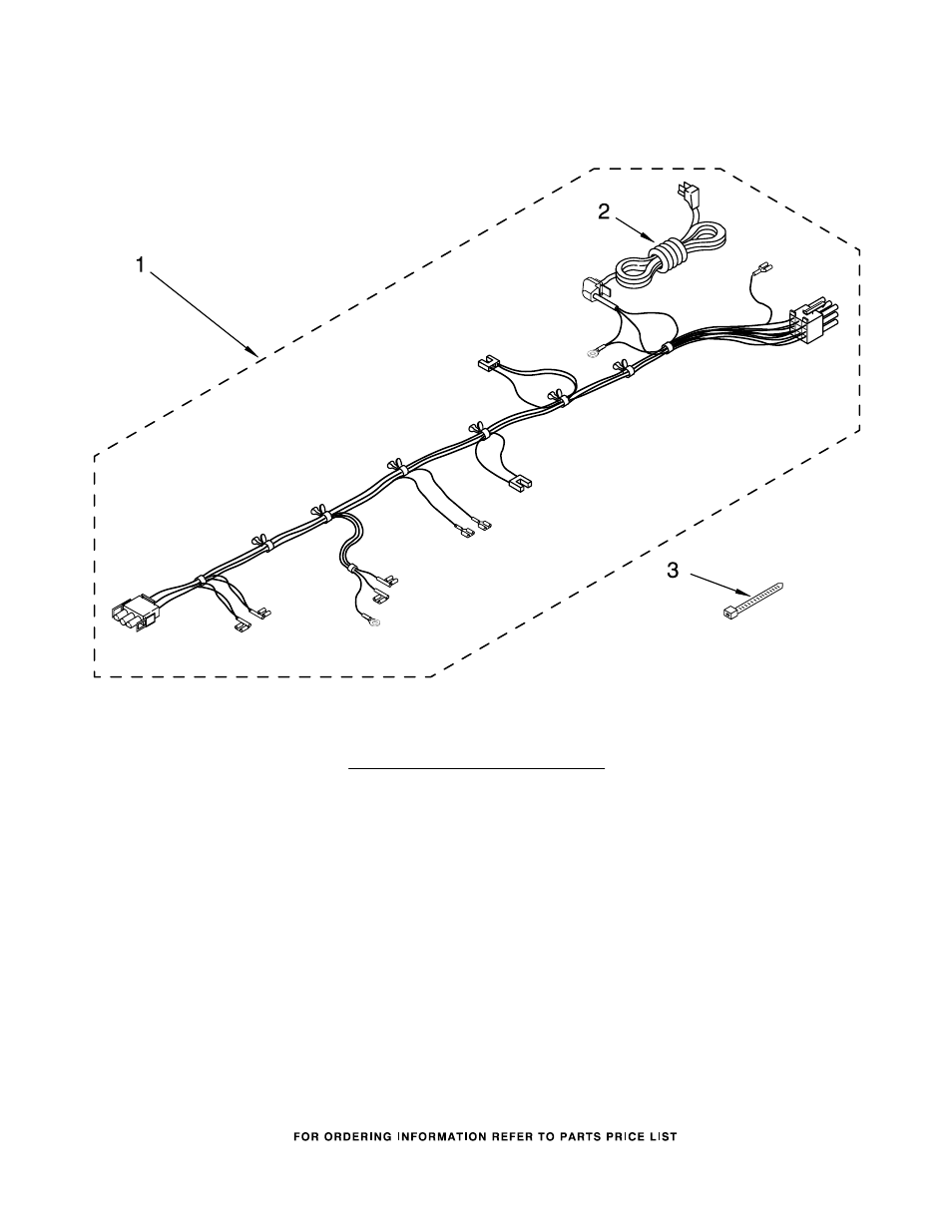 Wiring harness, Wiring harness parts | Maytag LCR7244HQ1 User Manual | Page 9 / 11