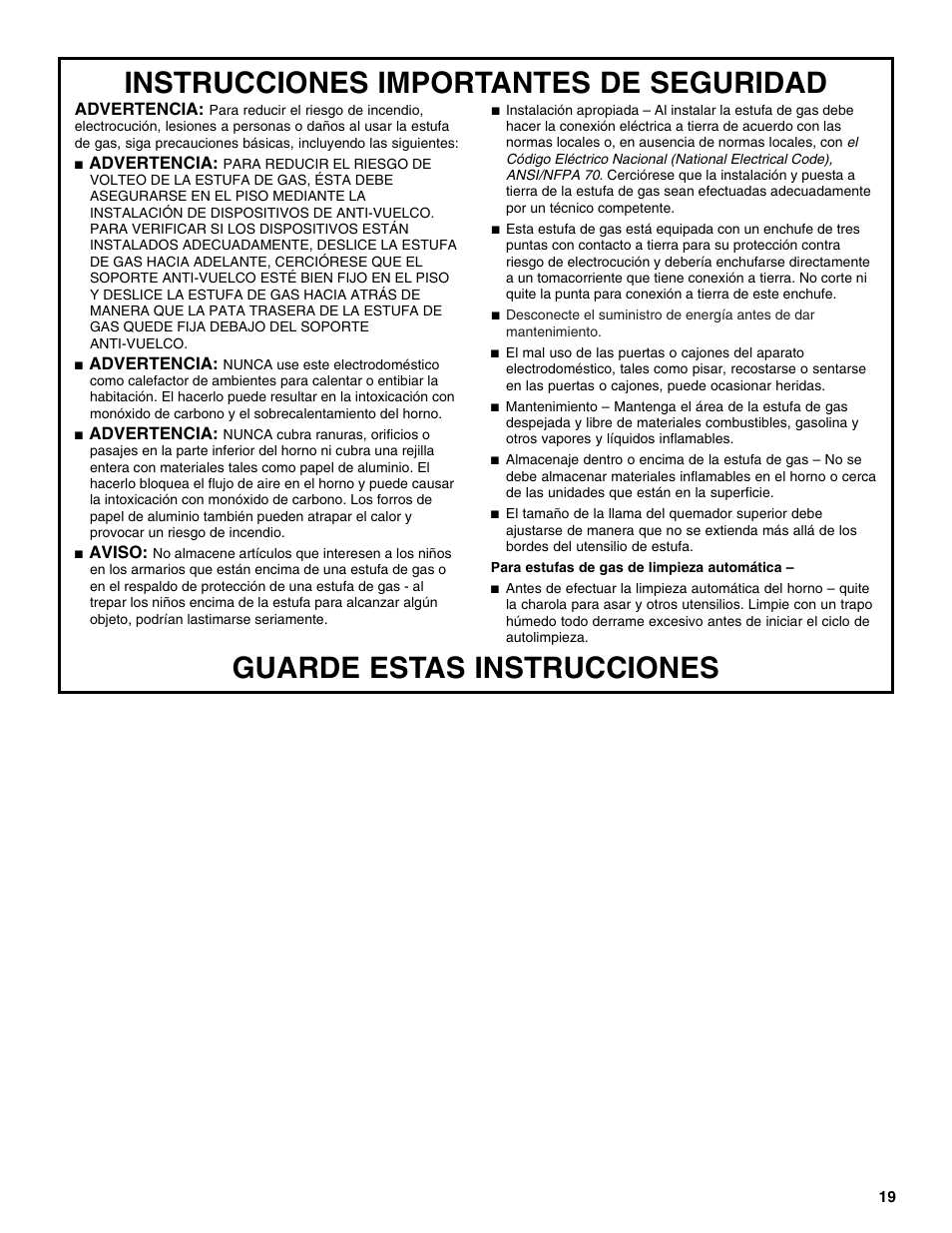 Maytag W10304917A User Manual | Page 19 / 32