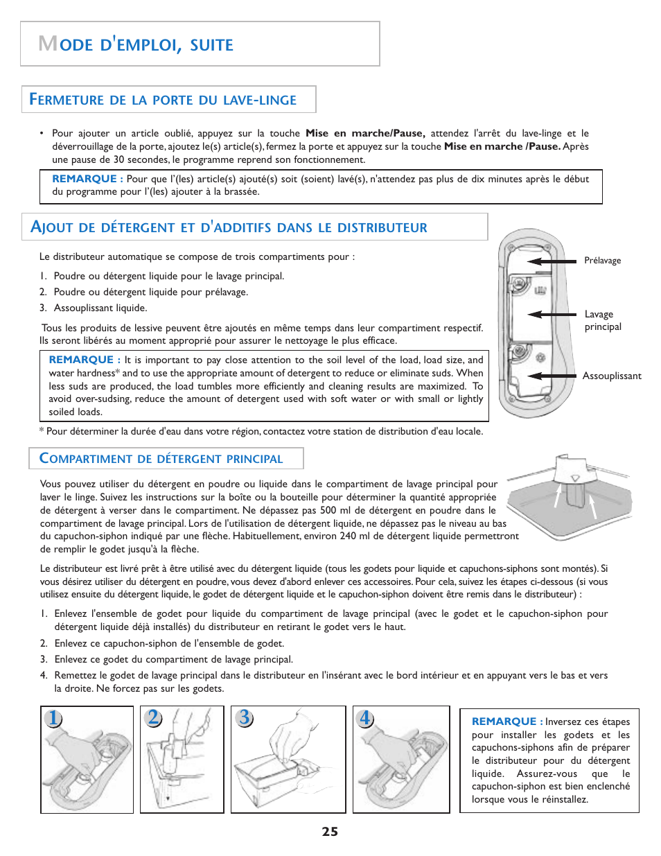 Ode d, Emploi, Suite | Maytag MAH7550AGW User Manual | Page 26 / 80