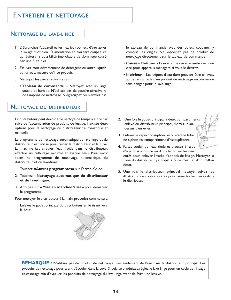 Ntretien et nettoyage | Maytag MAH7550AGW User Manual | Page 35 / 80