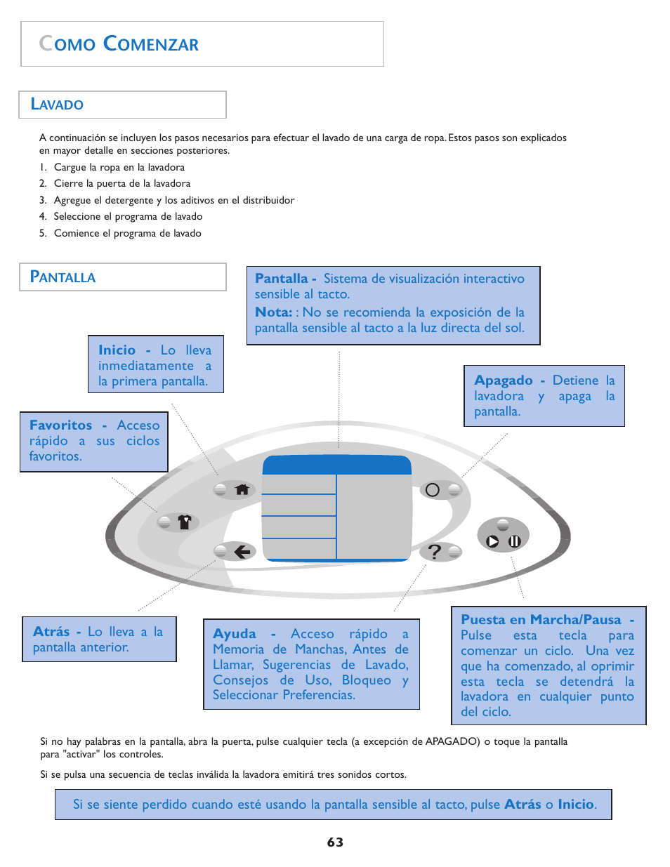 Omenzar | Maytag MAH7550AGW User Manual | Page 64 / 80